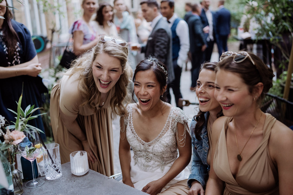 Hochzeitsgäste im heimlichTreu Berlin sind begeistert