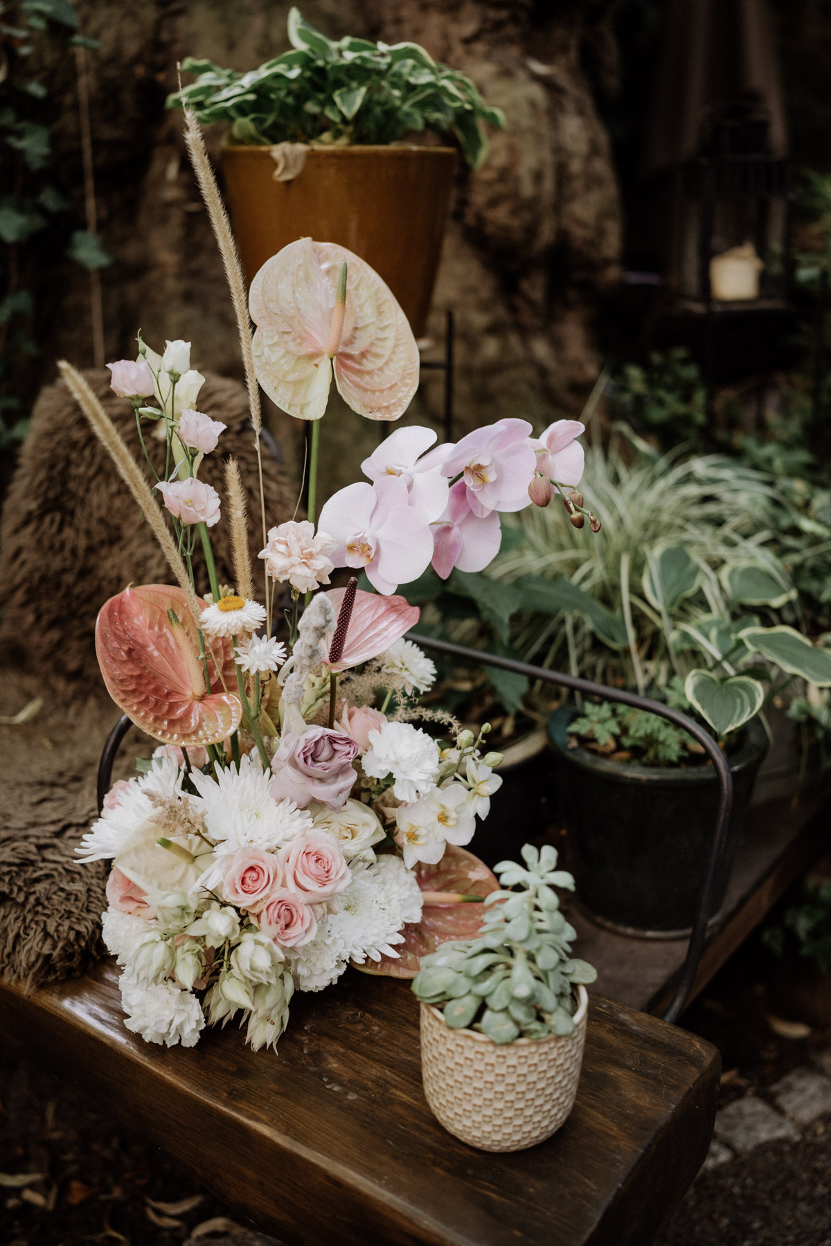 Hochzeitsblumengesteck wanna marry Berlin