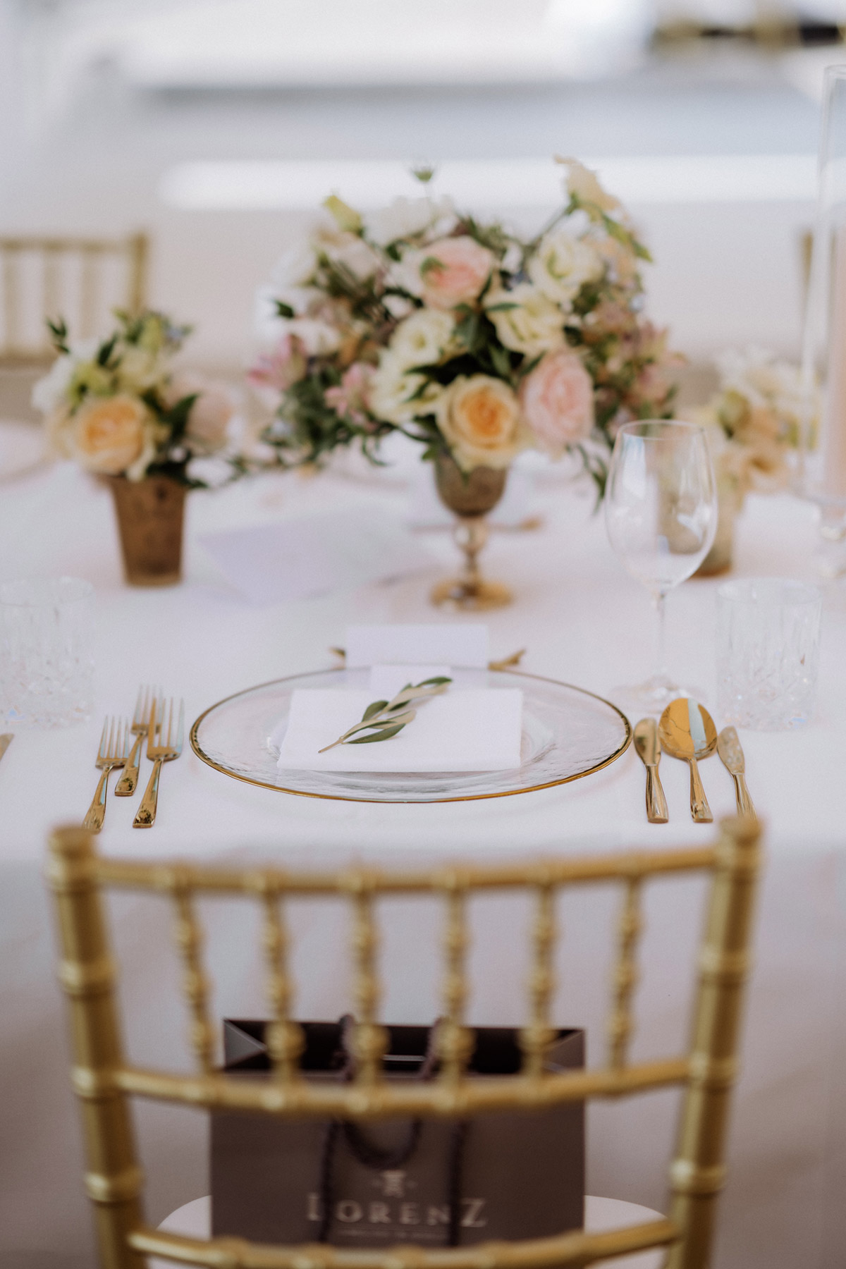 Fine Art Hochzeit Tischdekoration