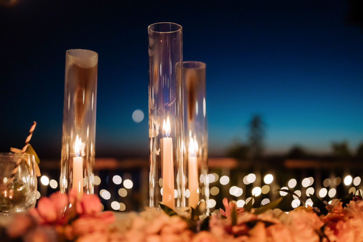 Hochzeitskerzen Stimmung