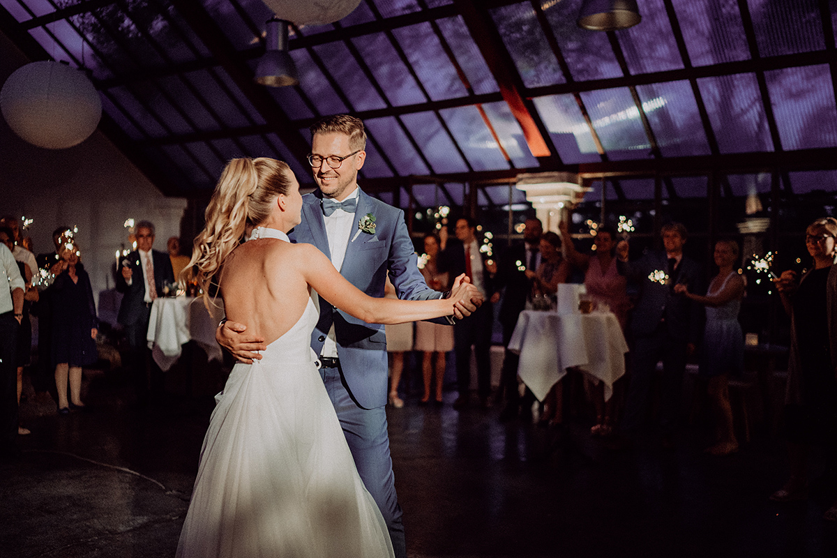 Wintergarten Bleiche mit Hochzeitstanz