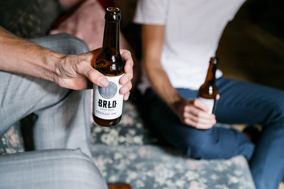 Detailaufnahme BRLO-Bier: Ein in Berlin gebrautes Craft-Beer